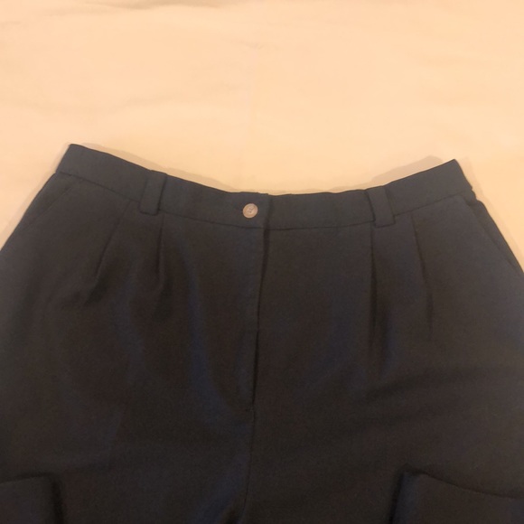 Reflections by Eddie Haggar Black Pleated Front Slacks - Picture 4 of 9